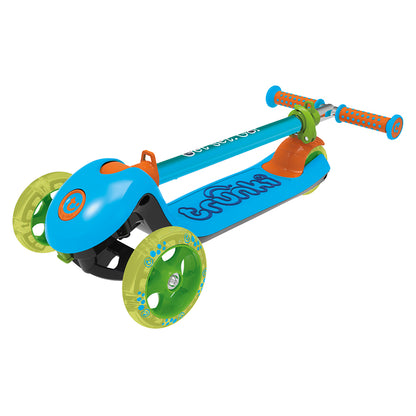 Trunki Trottinette pliante à 3 roues - Petite 2-5 ans (Bleue)