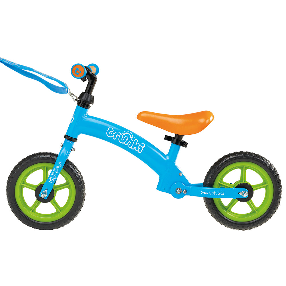 Draisienne Trunki pliable: 25 cm, 2-4 ans (Bleue)