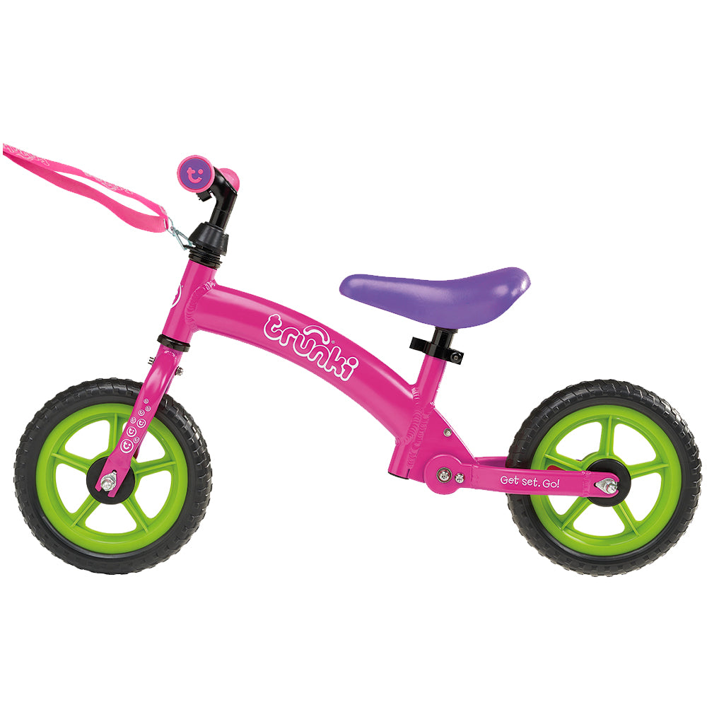 Draisienne Trunki pliable: 25 cm, 2-4 ans (Rose)
