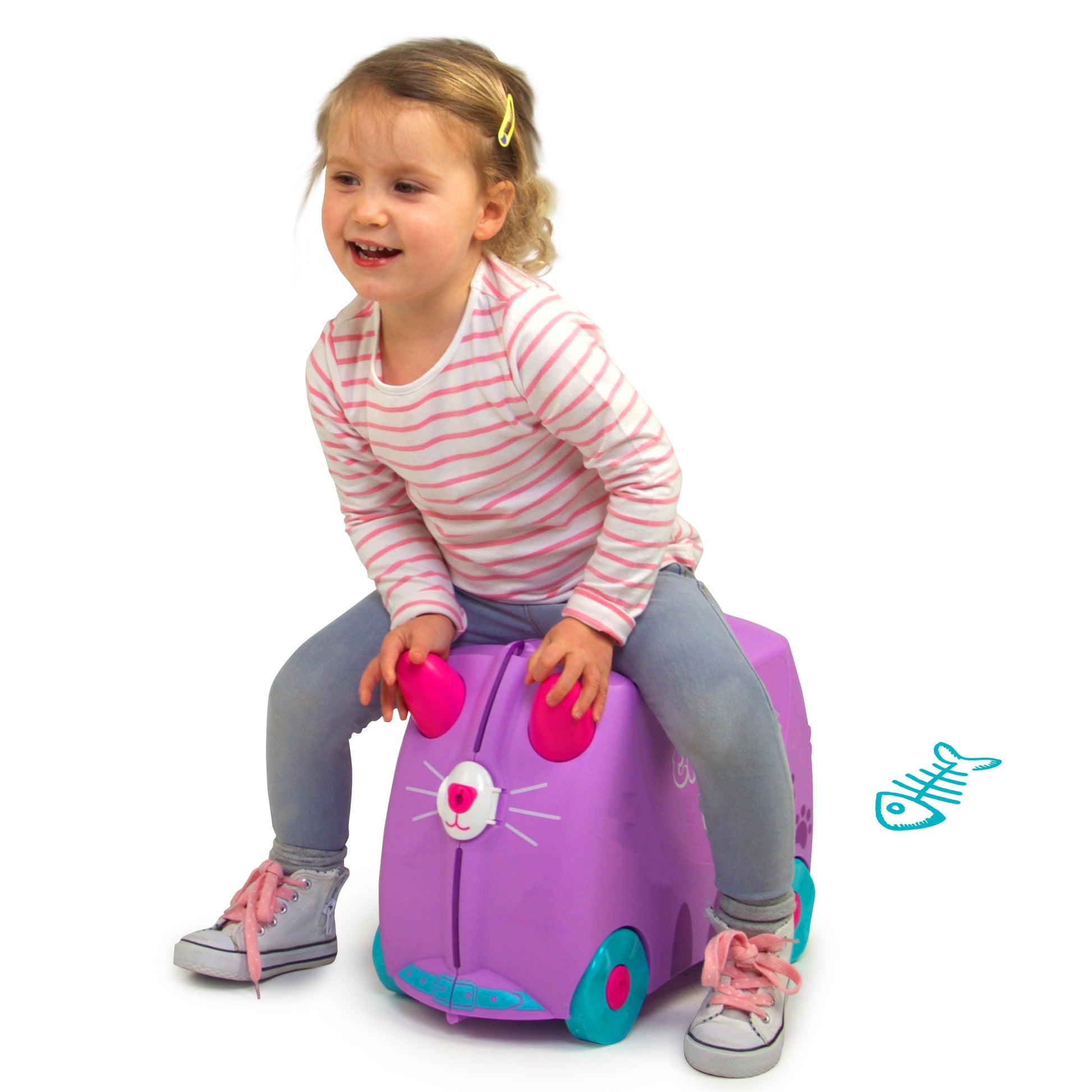 Cassie The Cat Trunki Ride On Luggage